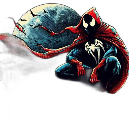 mask, creature, comic book art, concept art transparent PNG cut-out