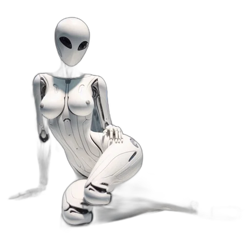 robot, dress, jewelry, concept art transparent PNG cut-out