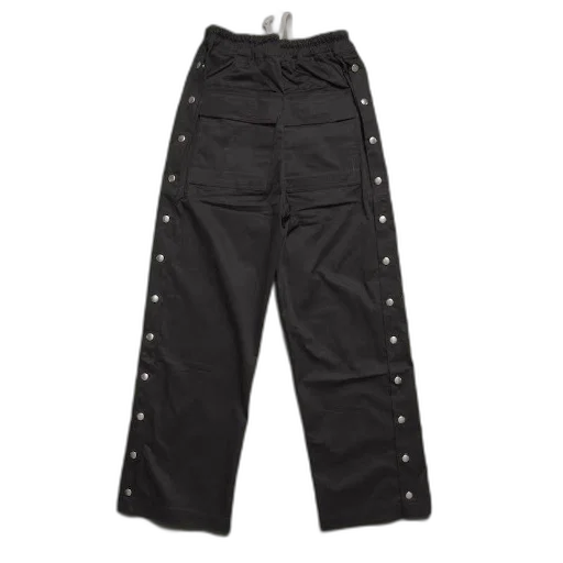 jacket, black, pants, silver transparent PNG cut-out