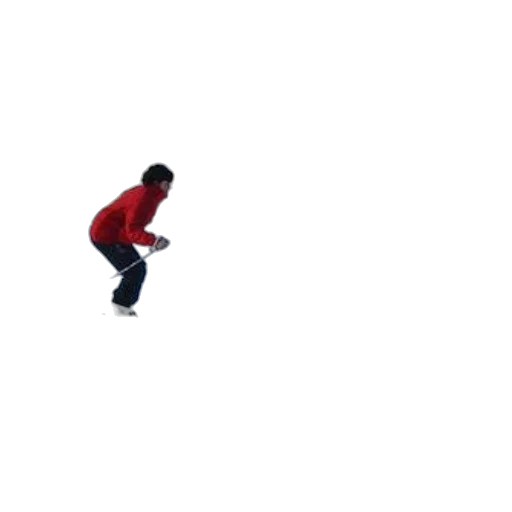 staff, pixel art, outer space, skier transparent PNG cut-out