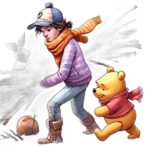 concept art, pixel art, watercolor, comic book art transparent PNG cut-out