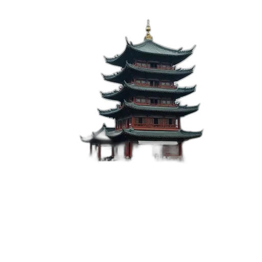 building, dragon, crown, staff transparent PNG cut-out