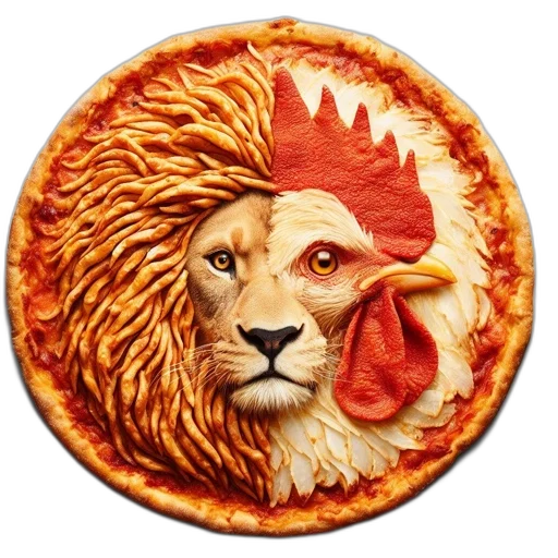 food, dragon, animal, crown transparent PNG cut-out