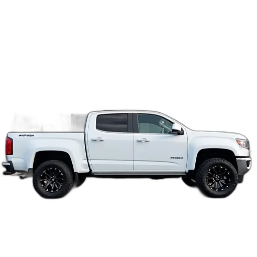 car, 3d render, white, pickup transparent PNG cut-out