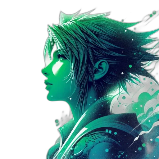 fantasy art, concept art, pixel art, watercolor transparent PNG cut-out