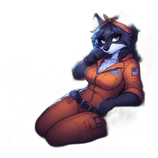 jacket, robot, staff, mask transparent PNG cut-out