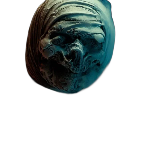 mask, creature, hair, face transparent PNG cut-out