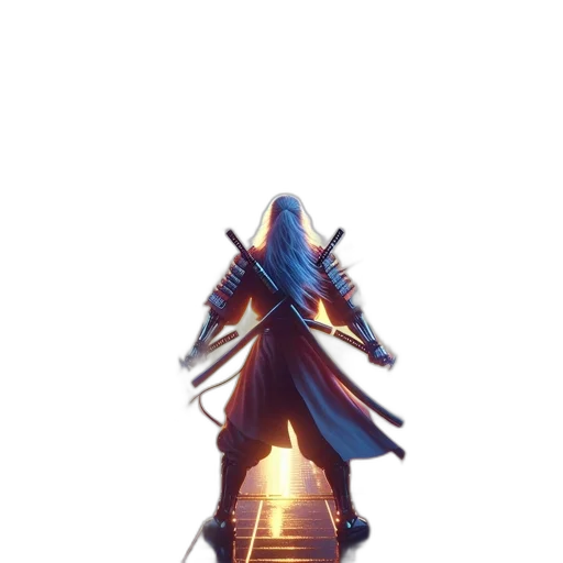 sword, weapon, staff, jacket transparent PNG cut-out