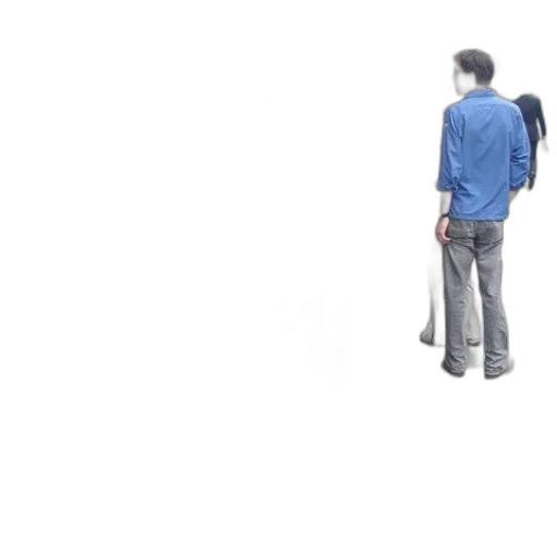 jacket, robot, staff, shoes transparent PNG cut-out