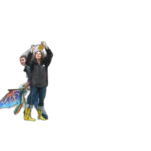 animal, umbrella, staff, jacket transparent PNG cut-out