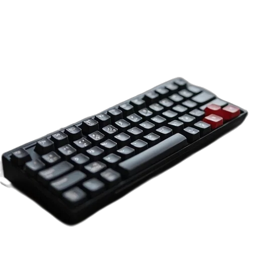 3d render, usb, mini, keyboard transparent PNG cut-out