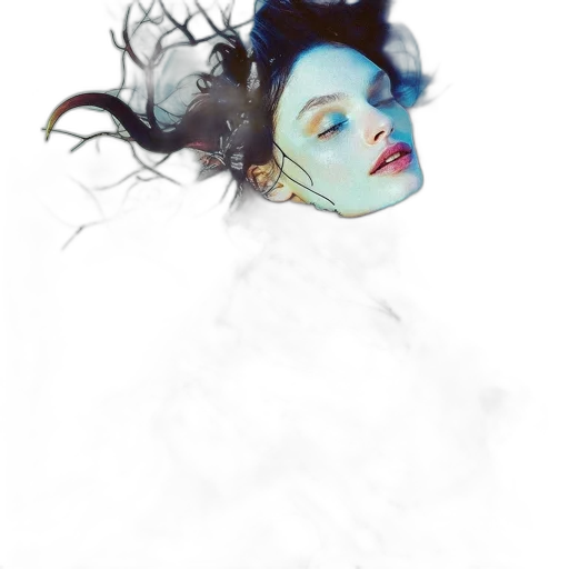crown, mask, face, creature transparent PNG cut-out