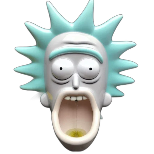 mask, face, creature, 3d render transparent PNG cut-out