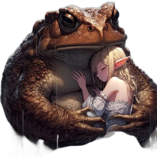 dragon, creature, dress, mask transparent PNG cut-out