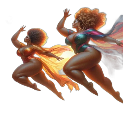 concept art, comic book art, fantasy art, fire transparent PNG cut-out