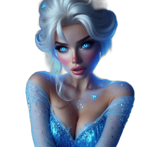 face, dress, fantasy art, concept art transparent PNG cut-out