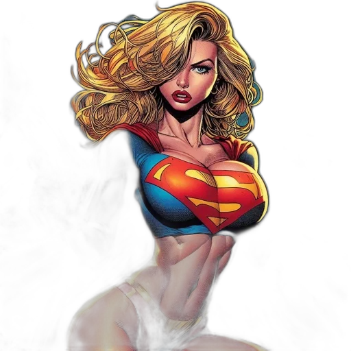 comic book art, concept art, fantasy art, photorealistic transparent PNG cut-out