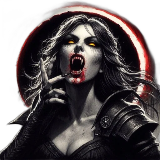 comic book art, concept art, fantasy art, photorealistic transparent PNG cut-out
