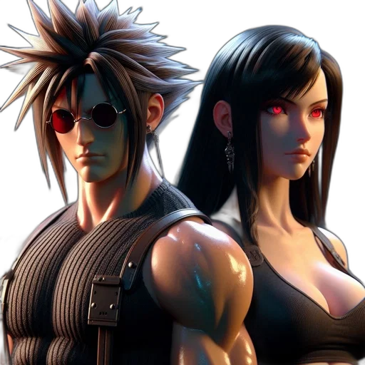 concept art, comic book art, 3d render, fantasy art transparent PNG cut-out