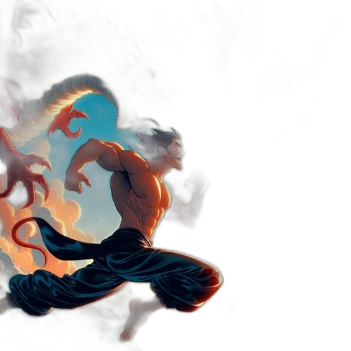 dragon, concept art, comic book art, fantasy art transparent PNG cut-out