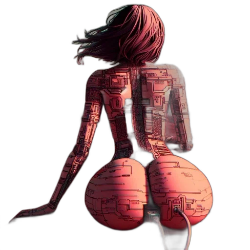 robot, dress, mask, concept art transparent PNG cut-out