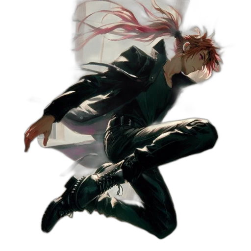 jacket, weapon, sword, concept art transparent PNG cut-out