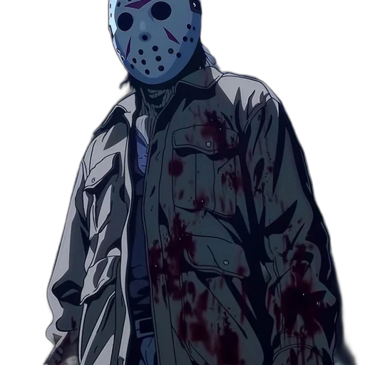 mask, jacket, face, concept art transparent PNG cut-out
