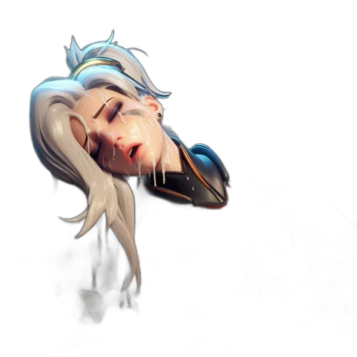 face, mask, dragon, staff transparent PNG cut-out