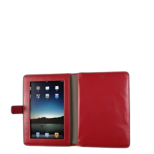 red, high, quality, leather transparent PNG cut-out