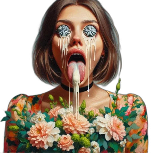 face, mask, creature, dress transparent PNG cut-out