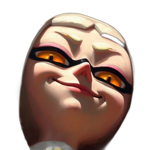 face, mask, staff, robot transparent PNG cut-out