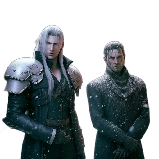 jacket, concept art, fantasy art, 3d render transparent PNG cut-out