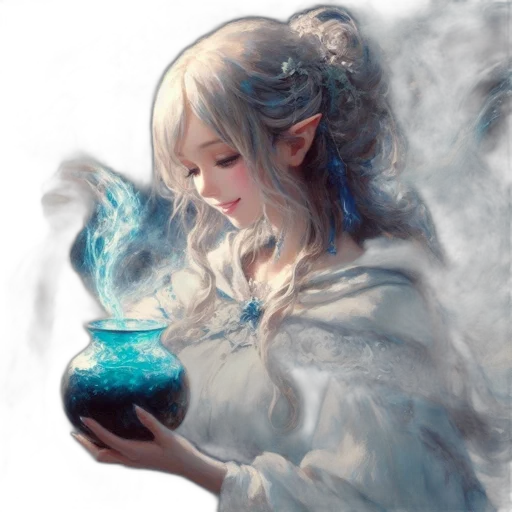dragon, mask, staff, bottle transparent PNG cut-out