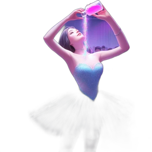 dress, bottle, robot, weapon transparent PNG cut-out