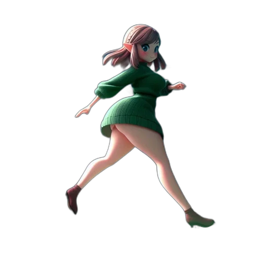 dress, creature, animal, weapon transparent PNG cut-out
