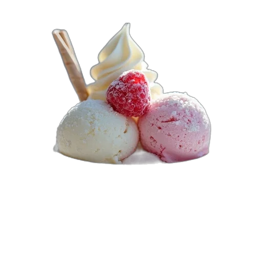 food, 3d render, photorealistic, snow transparent PNG cut-out