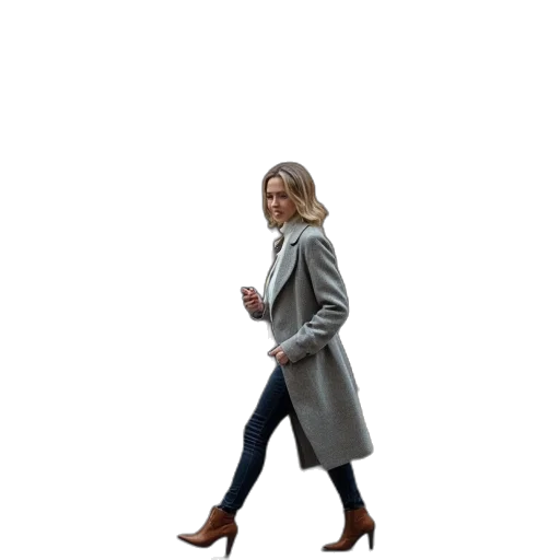 jacket, staff, dress, umbrella transparent PNG cut-out