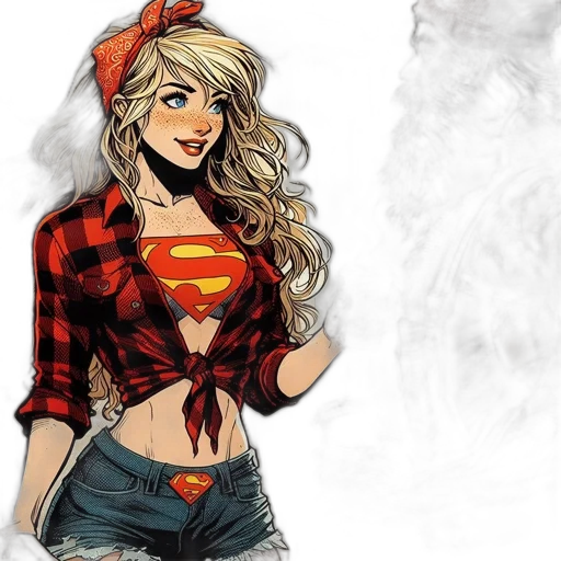 comic book art, cartoon, concept art, fantasy art transparent PNG cut-out