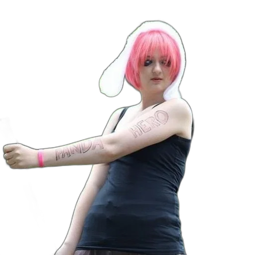 dress, weapon, creature, staff transparent PNG cut-out