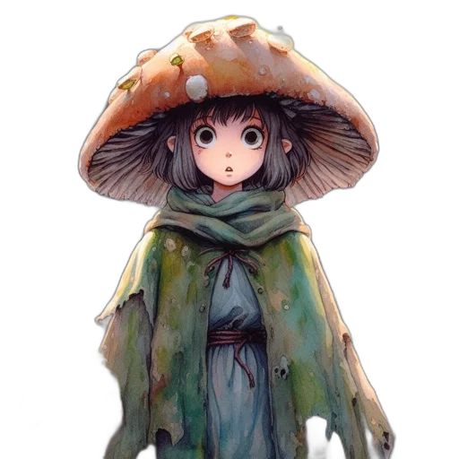 umbrella, hat, dress, jacket transparent PNG cut-out