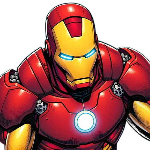 robot, comic book art, concept art, 3d render transparent PNG cut-out