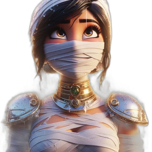 mask, face, weapon, crown transparent PNG cut-out