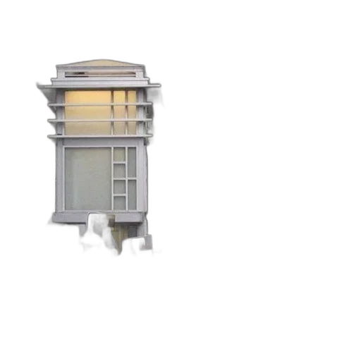 building, furniture, robot, 3d render transparent PNG cut-out