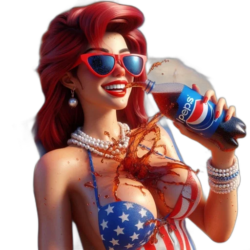 bottle, concept art, comic book art, photorealistic transparent PNG cut-out