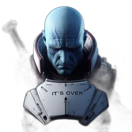 robot, face, mask, jacket transparent PNG cut-out
