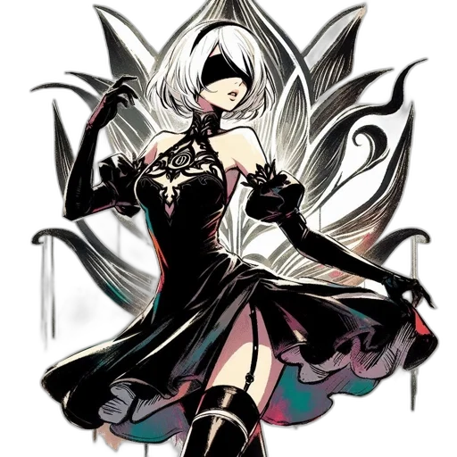 mask, weapon, dress, staff transparent PNG cut-out