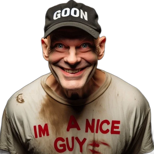 face, hat, staff, jacket transparent PNG cut-out