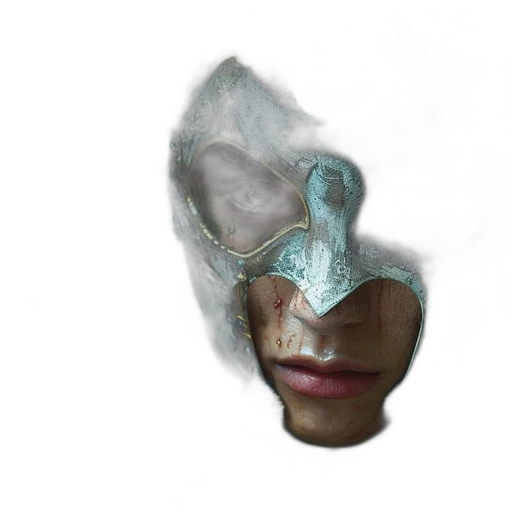 mask, face, robot, crown transparent PNG cut-out