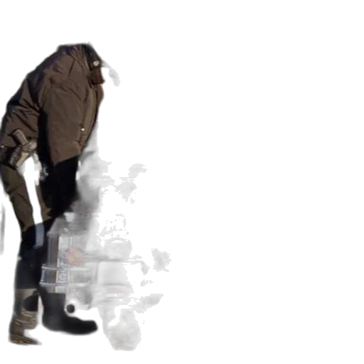 jacket, robot, creature, mask transparent PNG cut-out