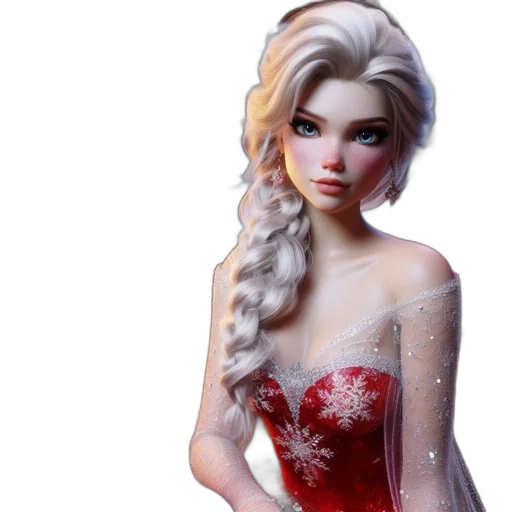 dress, 3d render, fantasy art, photorealistic transparent PNG cut-out